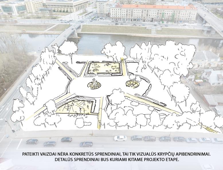 Gyventojai kviečiami spręsti dėl Eduardo Balsio skvero ateities – prasideda viešas balsavimas