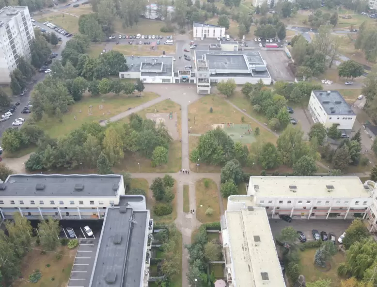Ugnijos skvero ir Čikagos alėjos atnaujinimas: gyventojai kviečiami į koncepcijos aptarimą 
