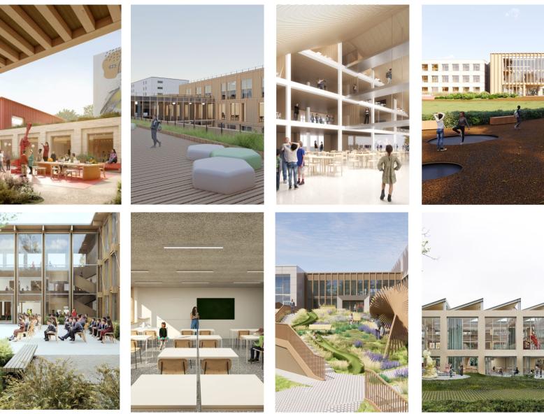 Aštuonios architektų grupės pasiūlė, kaip galėtų atrodyti VGTU inžinerijos licėjus po rekonstravimo