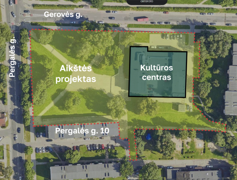 Aikštės Naujojoje Vilnioje atnaujinimas: projektuotojai sugrįžta pristatyti sprendinių koncepciją 