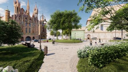 Vilniaus vystymo kompanijos vizualizacija
