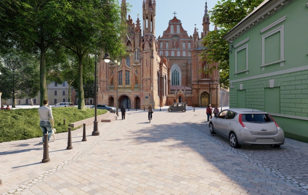 Vilniaus vystymo kompanijos vizualizacija