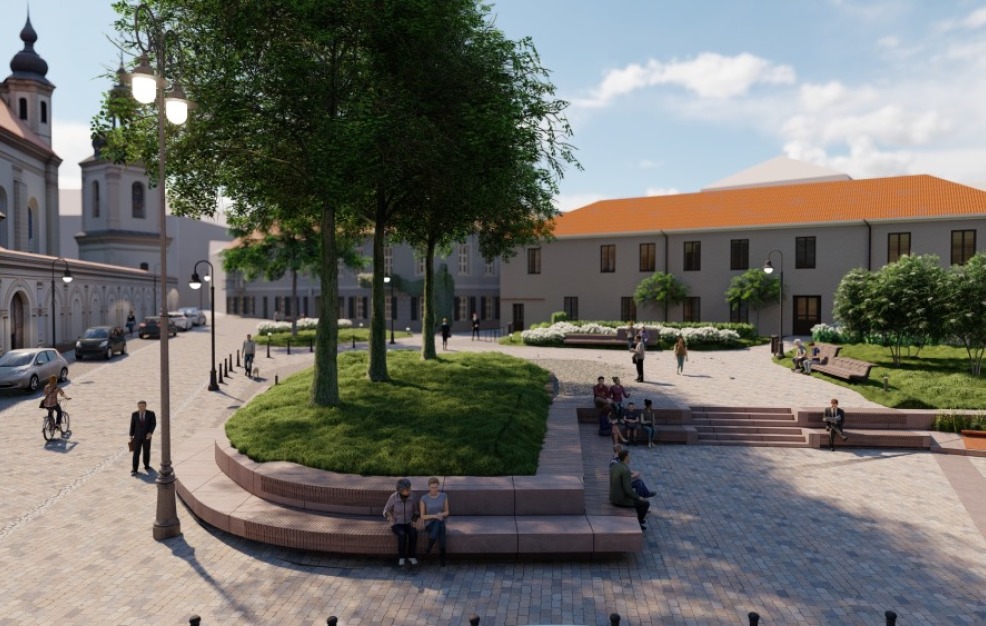 Vilniaus vystymo kompanijos vizualizacija