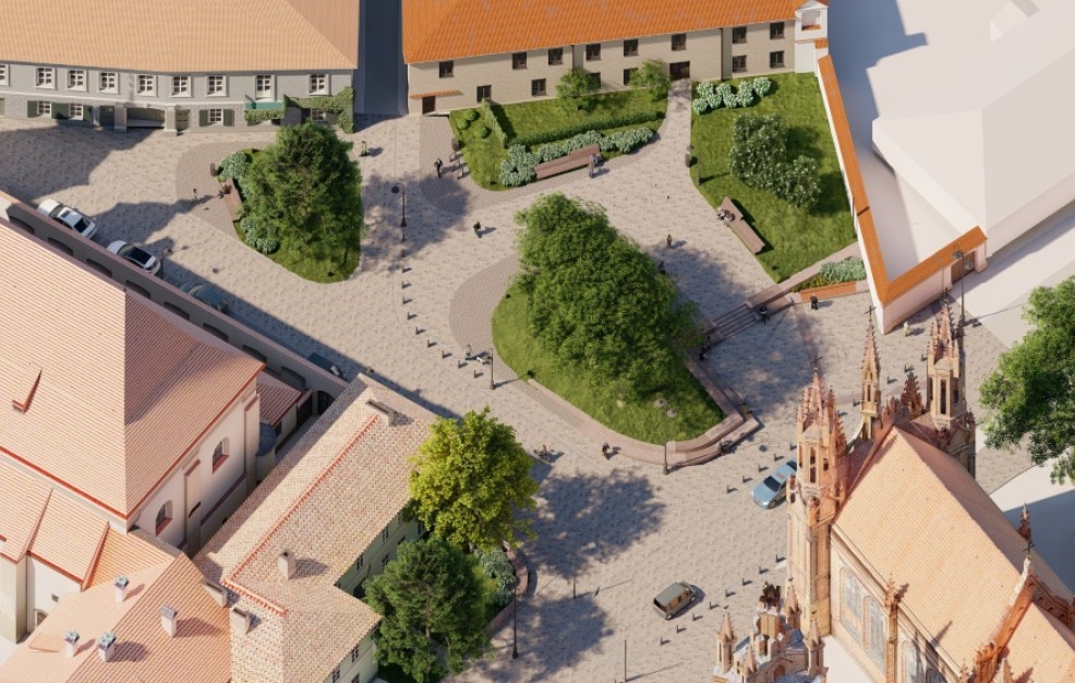 Vilniaus vystymo kompanijos vizualizacija